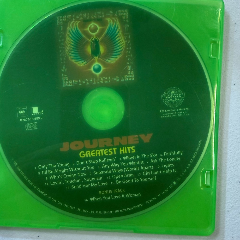 Journey‎ Greatest Hits CD Album
